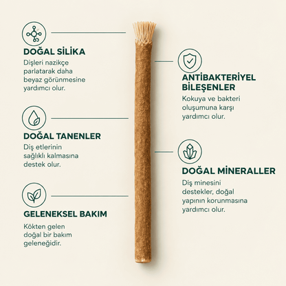 Doğal Misvak Diş Fırçası