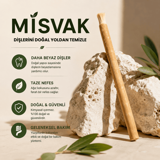 Doğal Misvak Diş Fırçası
